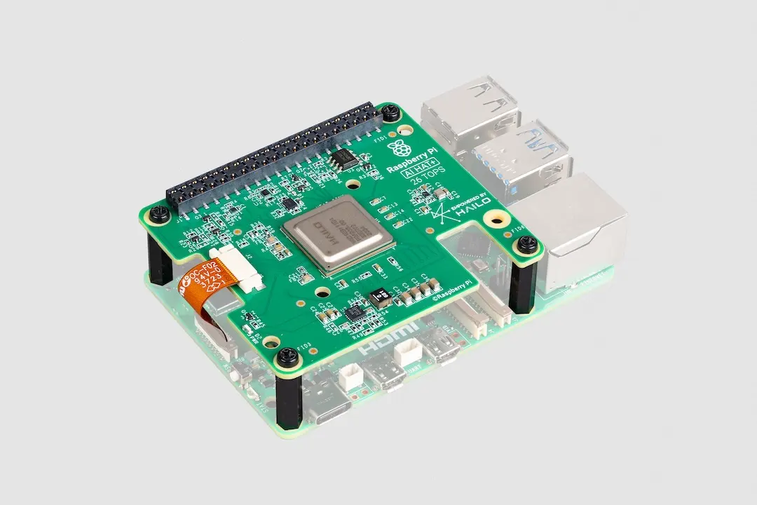 Raspberry Pi 5 + AI HAT+ — source hardware reference