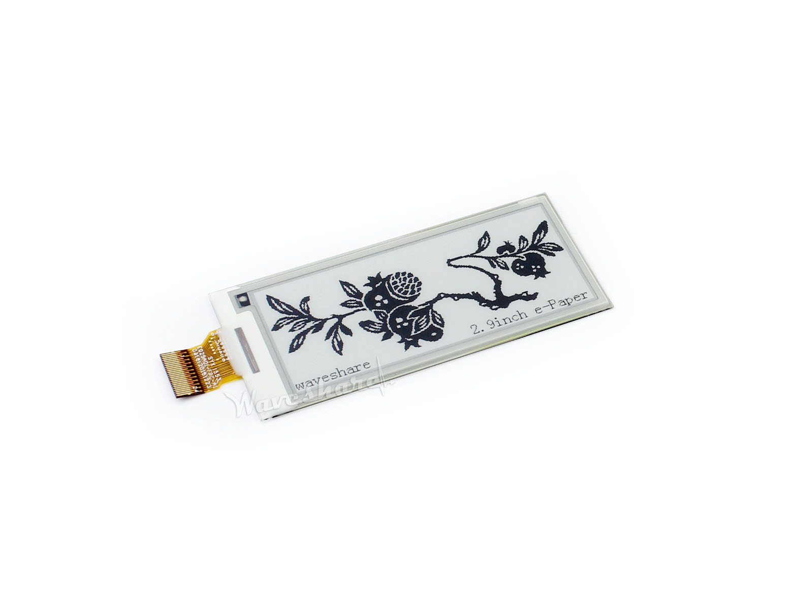 2.9inch e-Paper Module + Raspberry Pi — source hardware reference