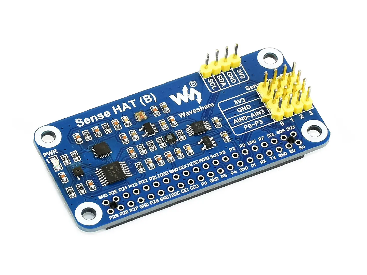 Raspberry Pi + Sense HAT (B) — source hardware reference